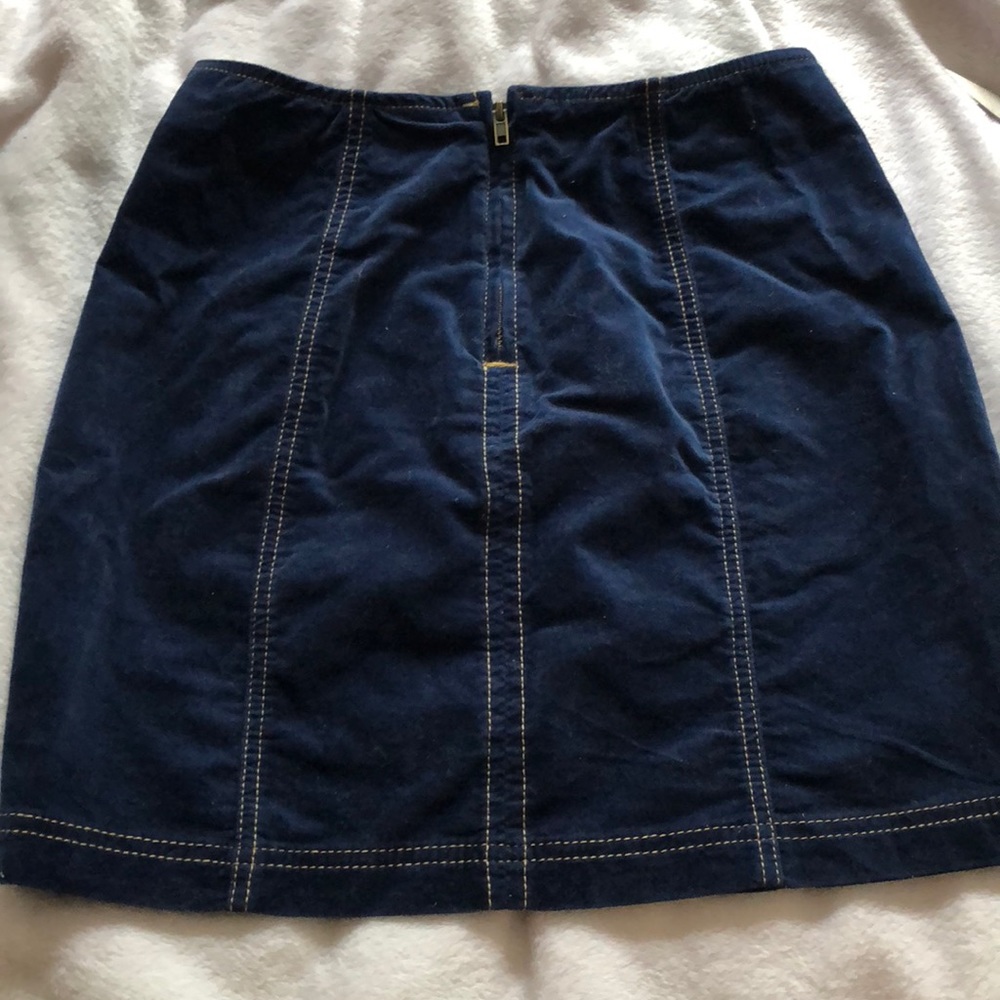 Pacsun navy skirt